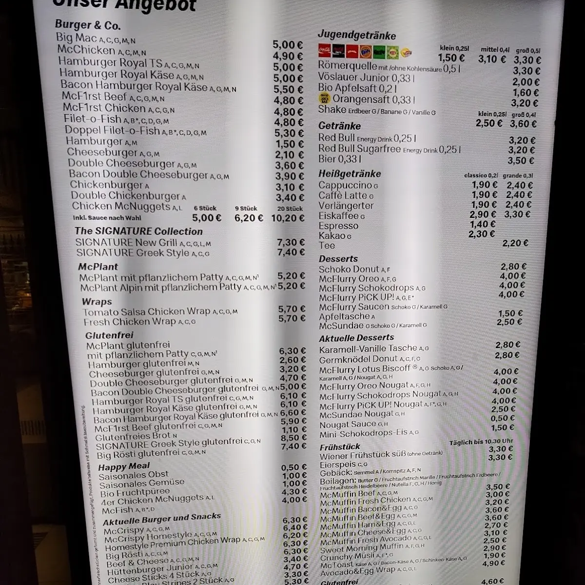 Speisekarte photo 6