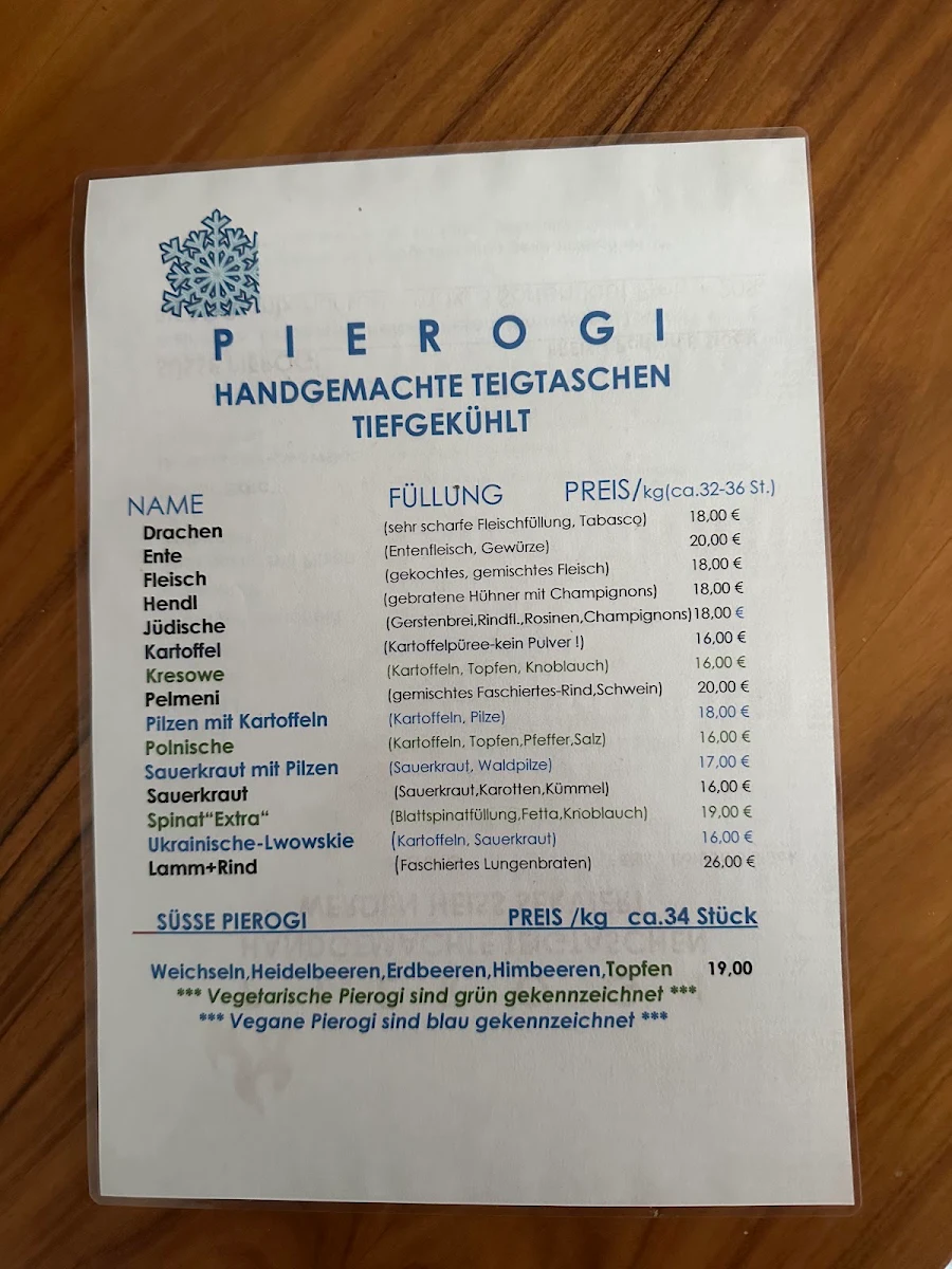 Speisekarte photo 1