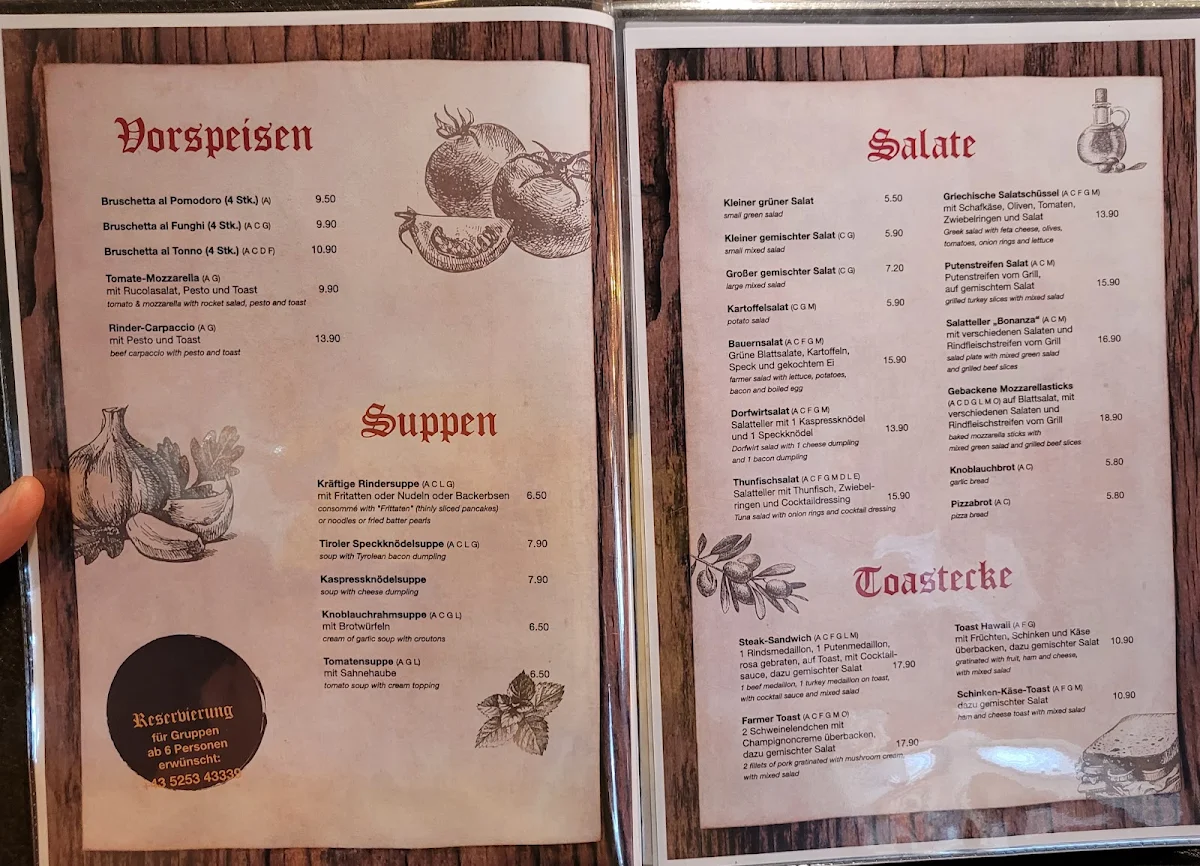Speisekarte photo 4