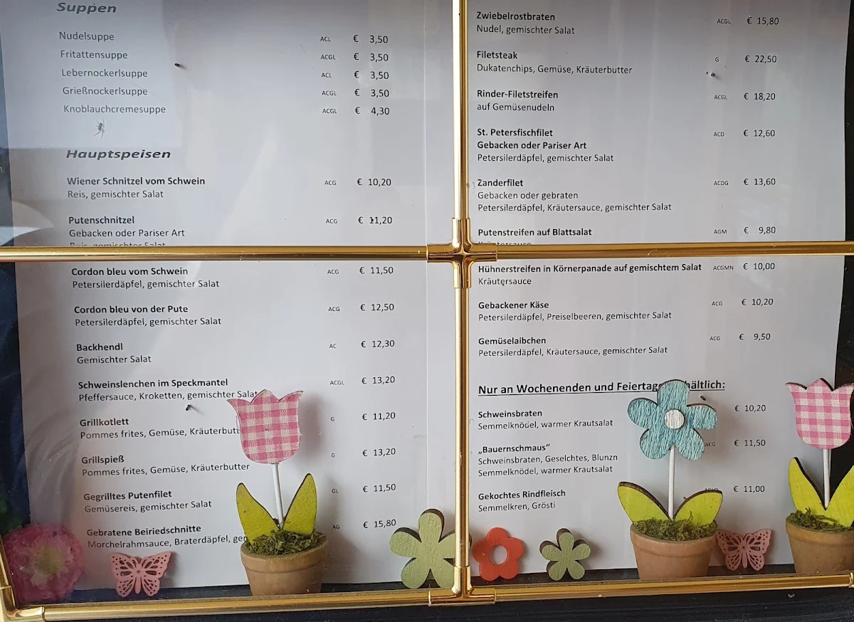 Speisekarte photo 1