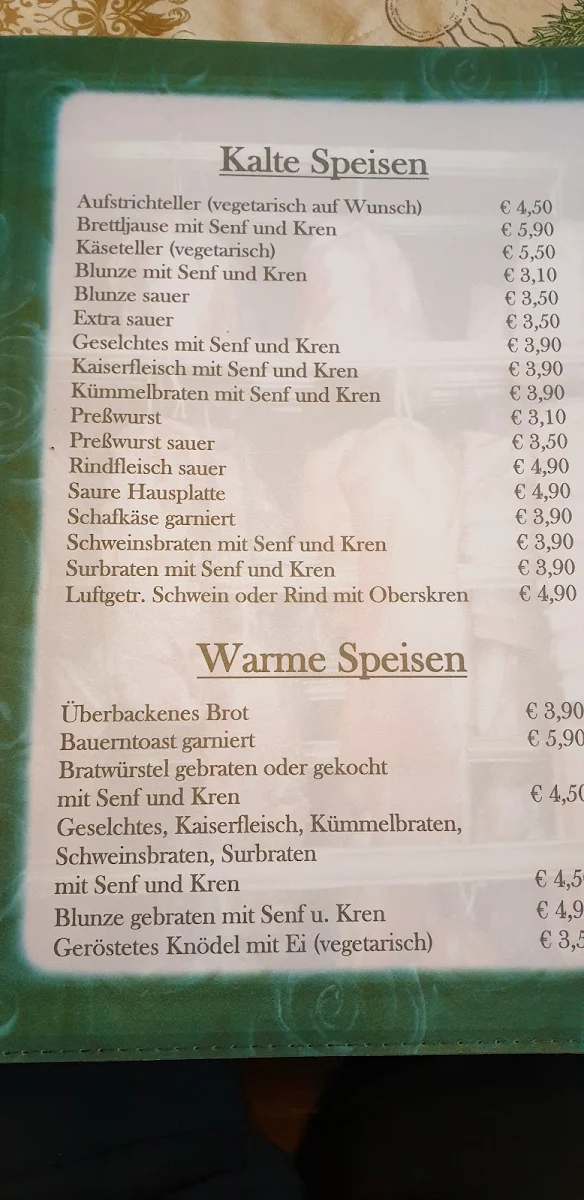 Speisekarte photo 10