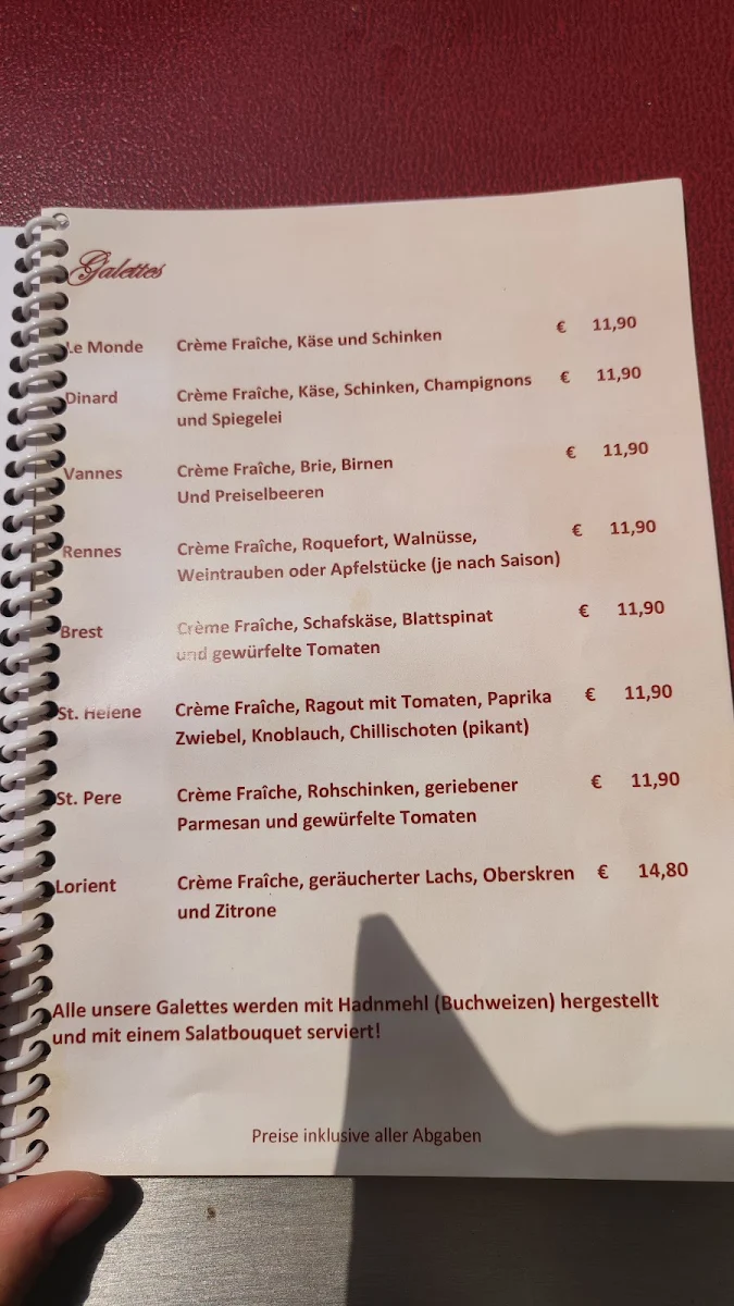 Speisekarte photo 1