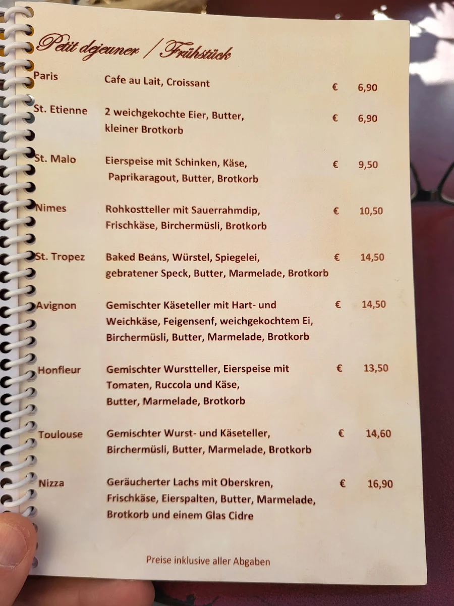 Speisekarte photo 2