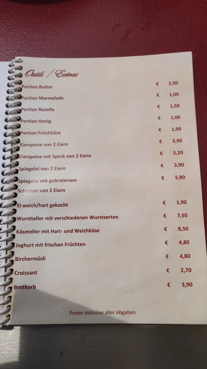 Speisekarte photo 5