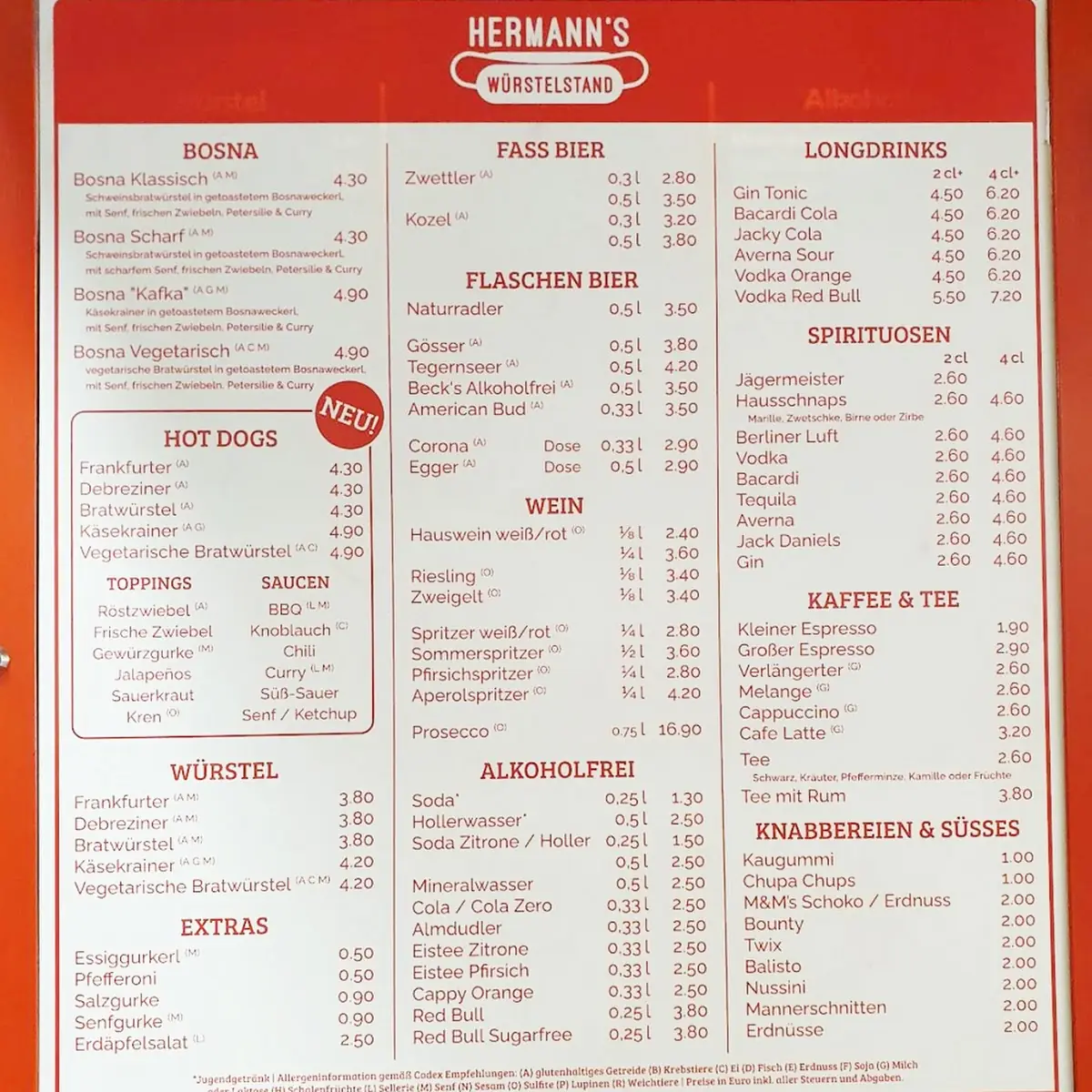 Speisekarte photo 8