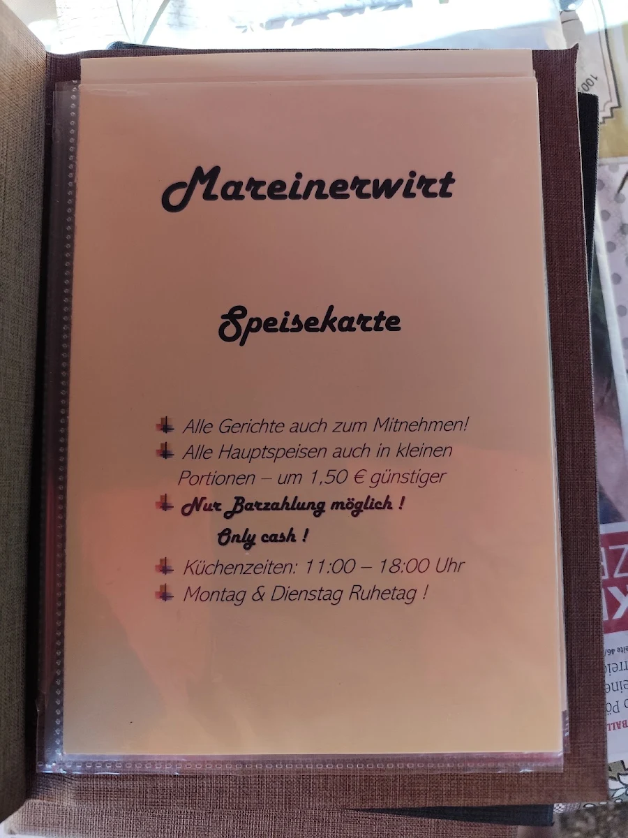 Speisekarte photo 3