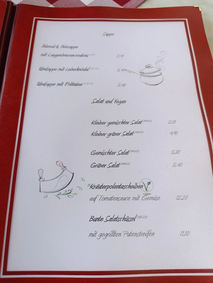 Speisekarte photo 2
