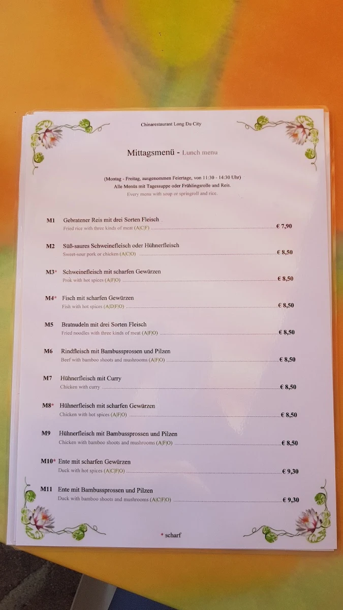 Speisekarte photo 1