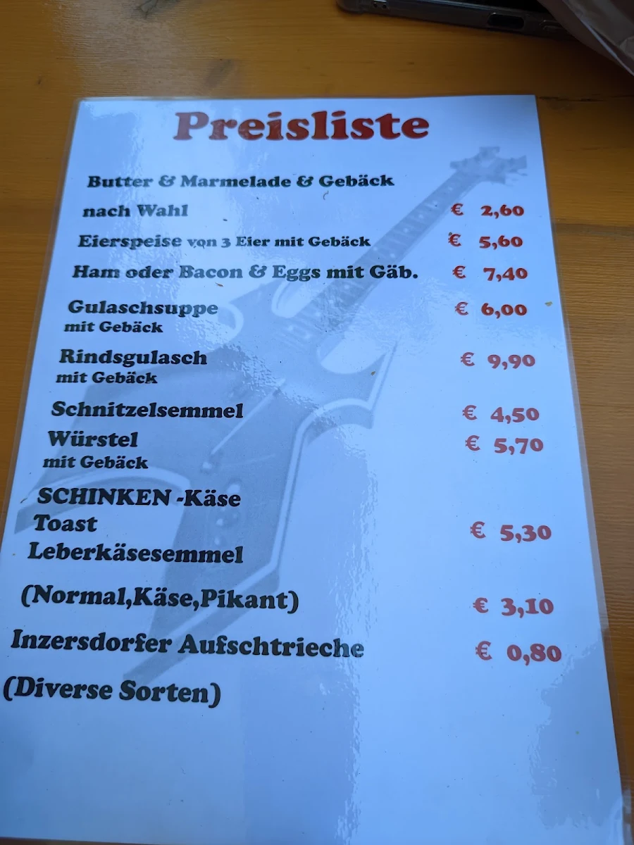 Speisekarte photo 1