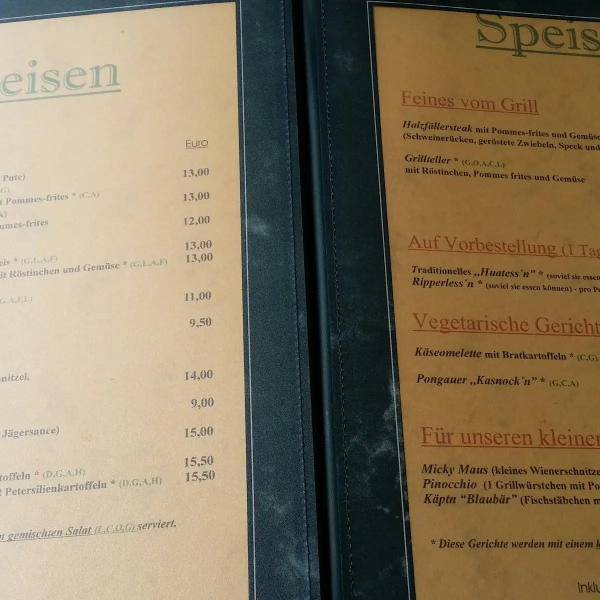 Speisekarte photo 10