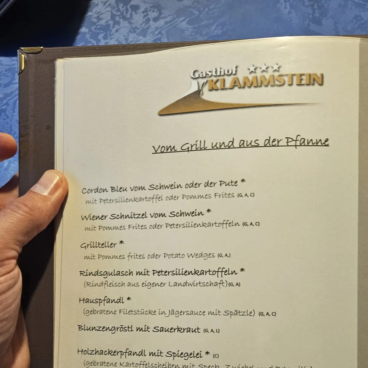 Speisekarte photo 2