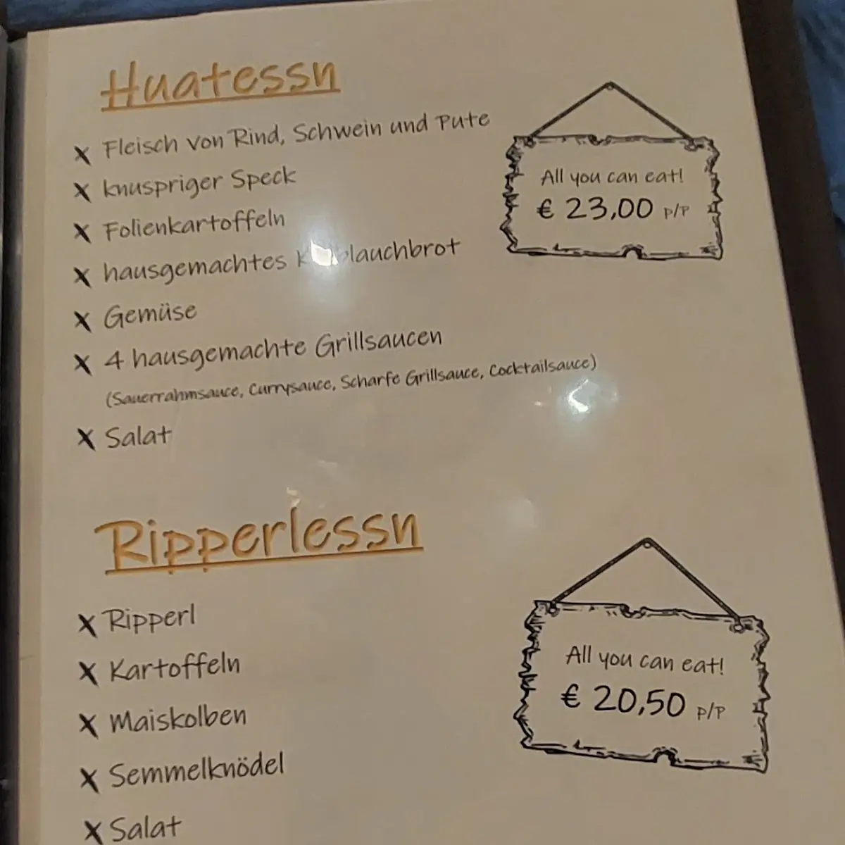 Speisekarte photo 4