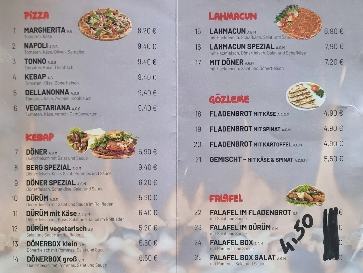 Speisekarte photo 4