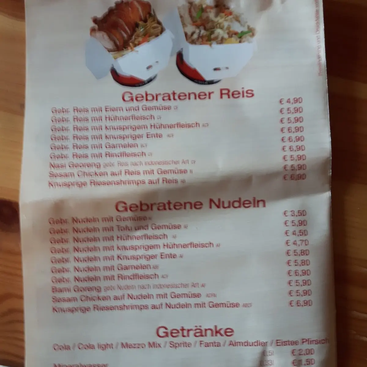 Speisekarte photo 7