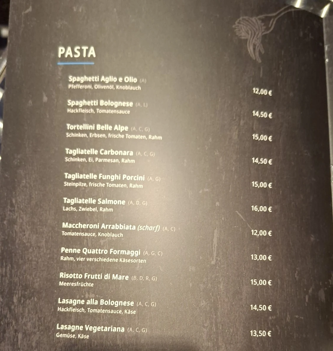 Speisekarte photo 1
