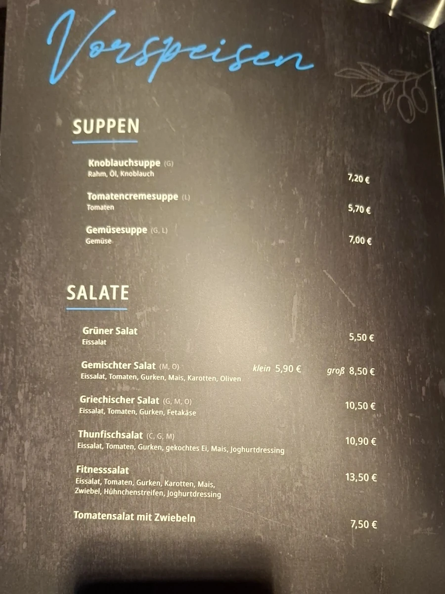 Speisekarte photo 2