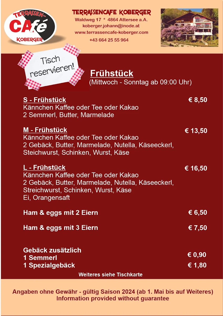 Speisekarte photo 3