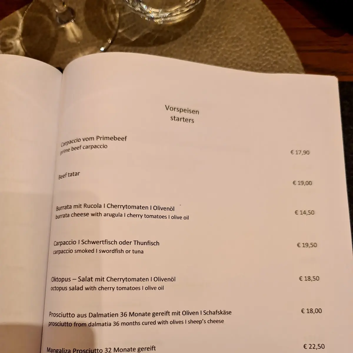 Speisekarte photo 3