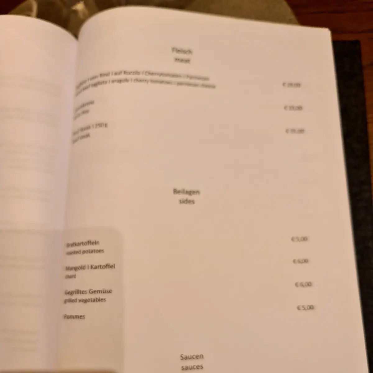 Speisekarte photo 5