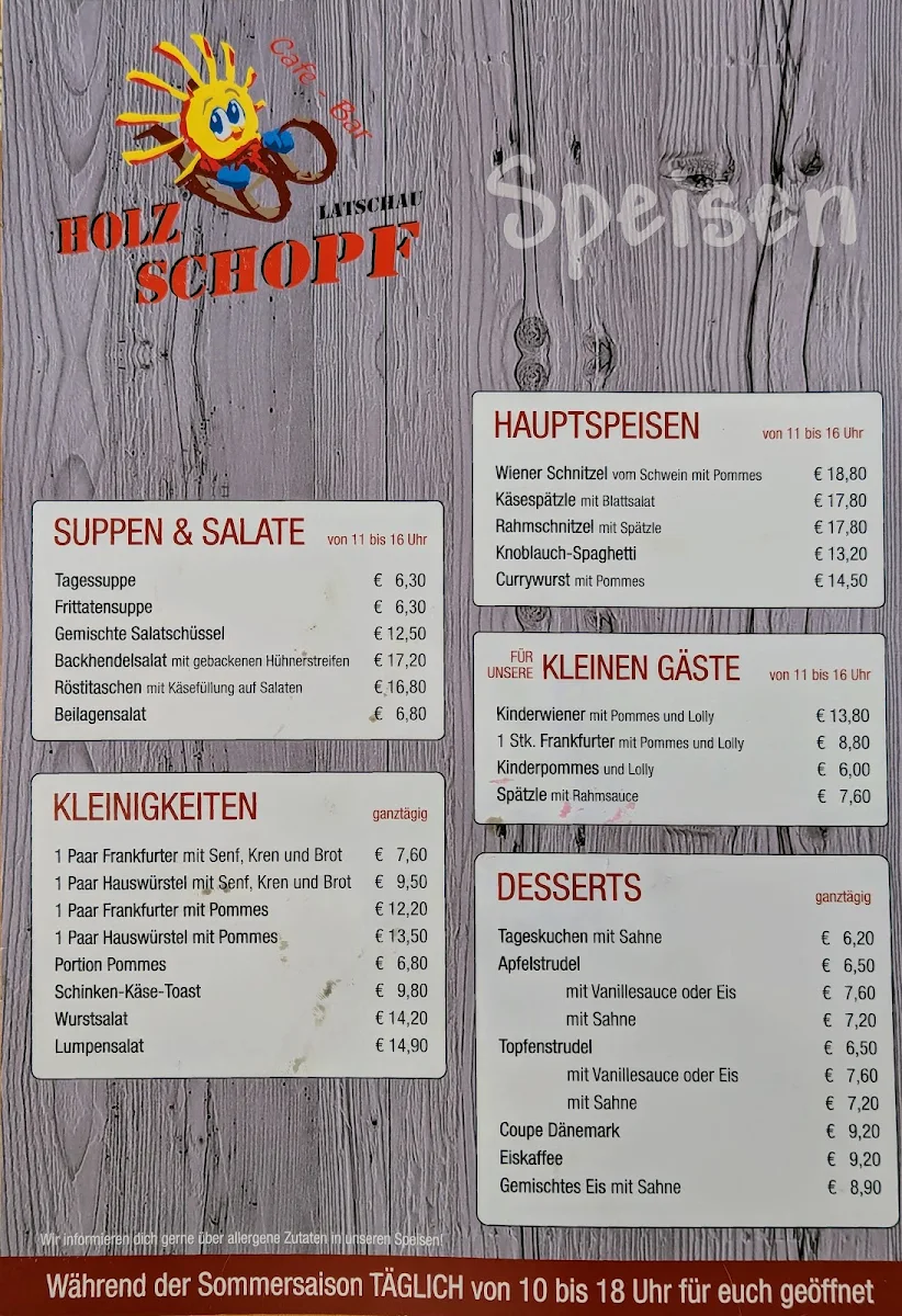 Speisekarte photo 1
