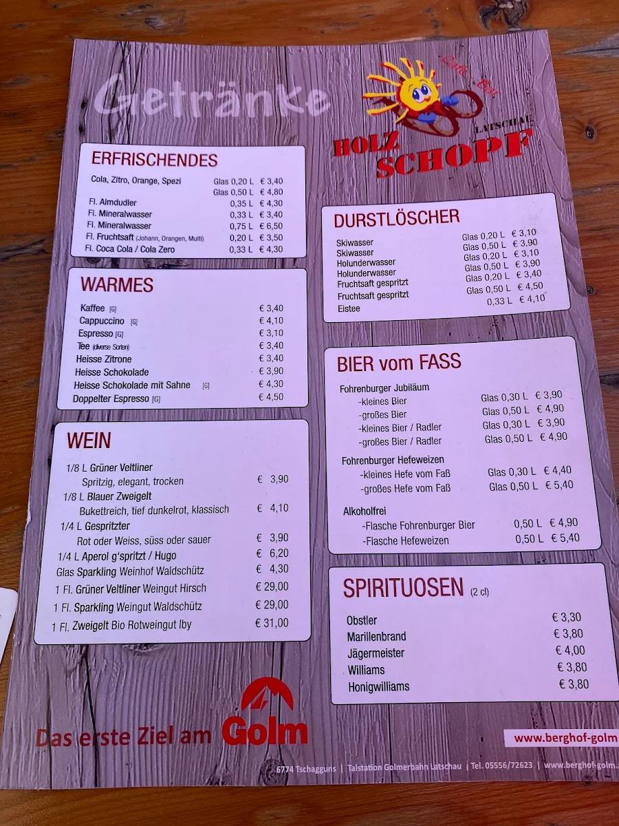 Speisekarte photo 3