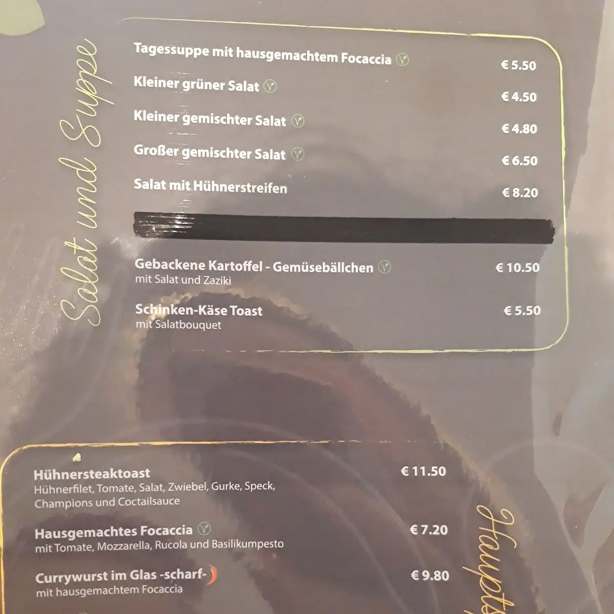 Speisekarte photo 1