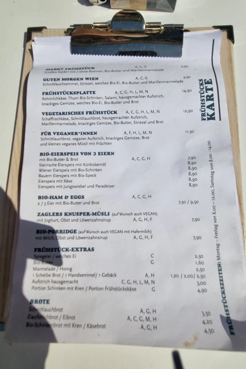Speisekarte photo 2