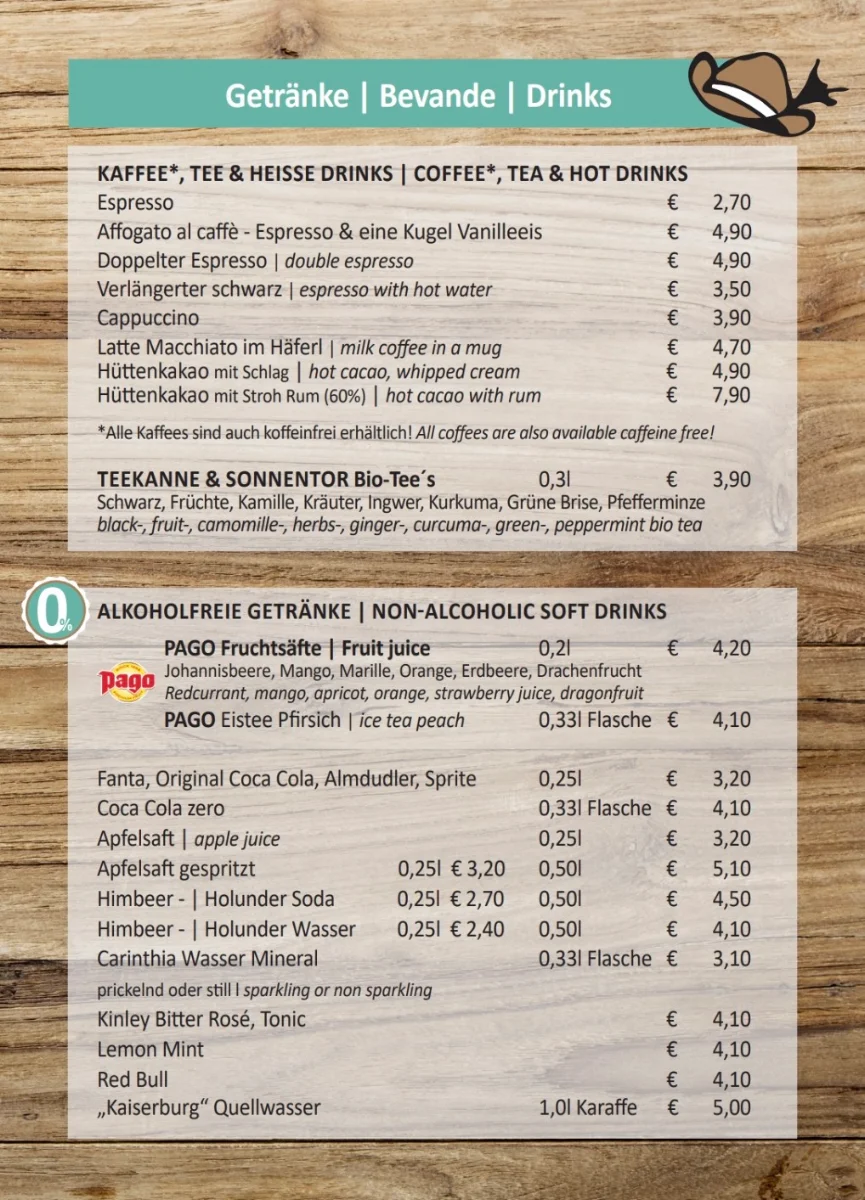 Speisekarte photo 3