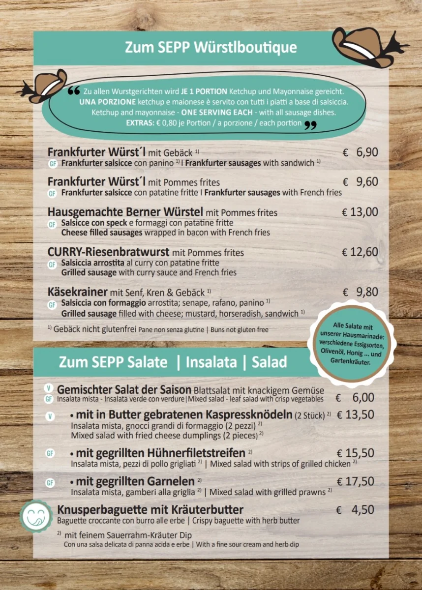 Speisekarte photo 5
