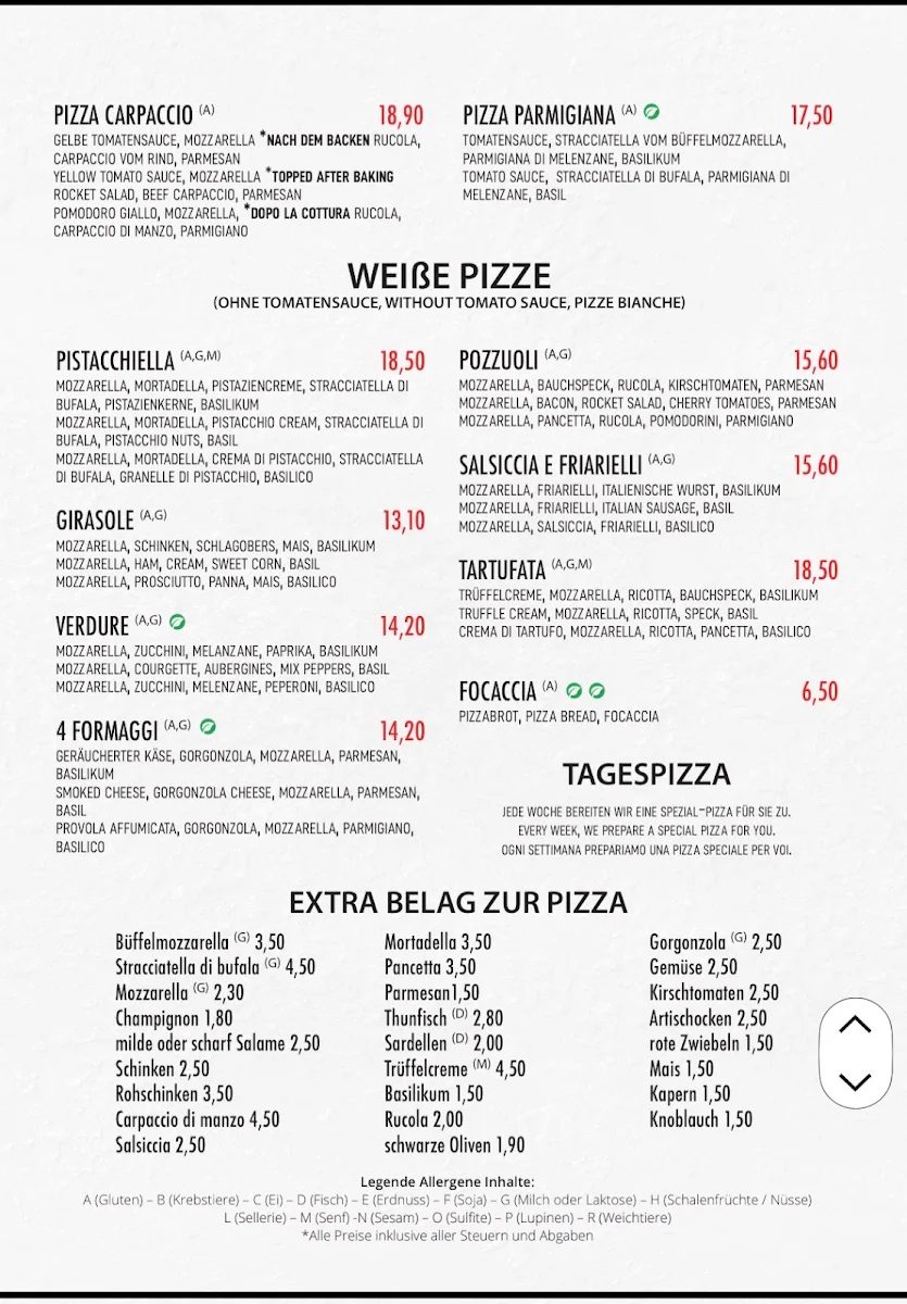 Speisekarte photo 1