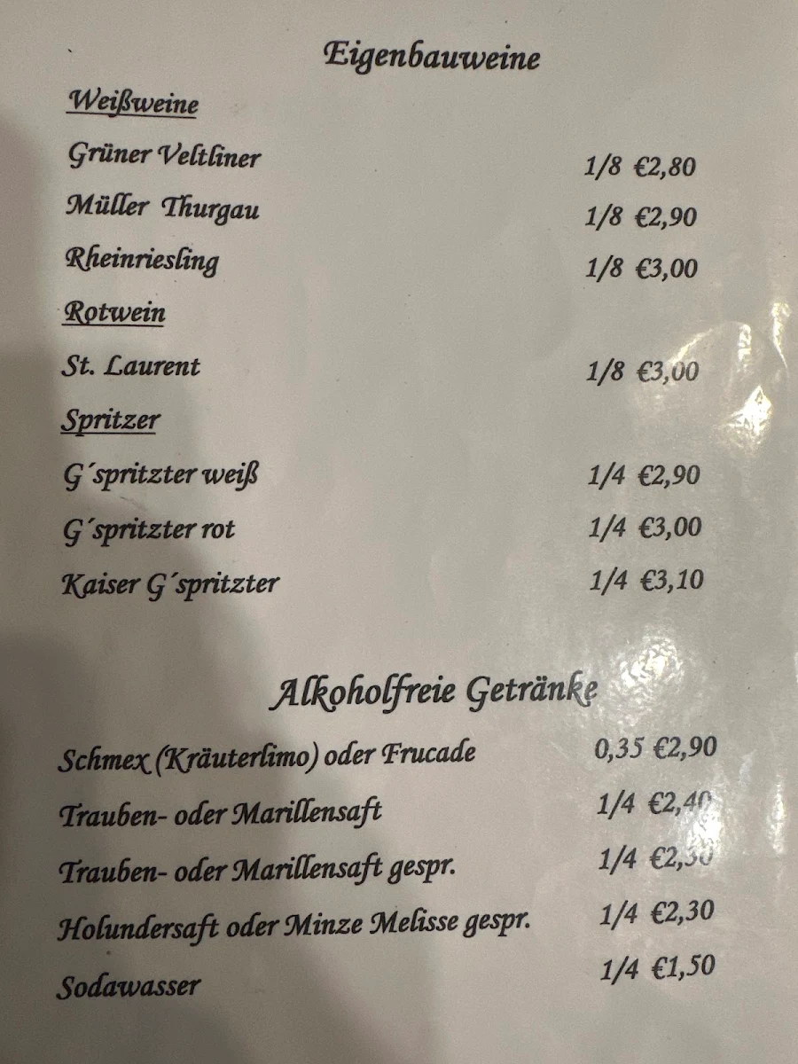 Speisekarte photo 1