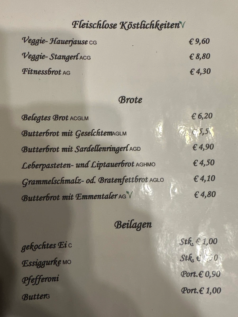 Speisekarte photo 2