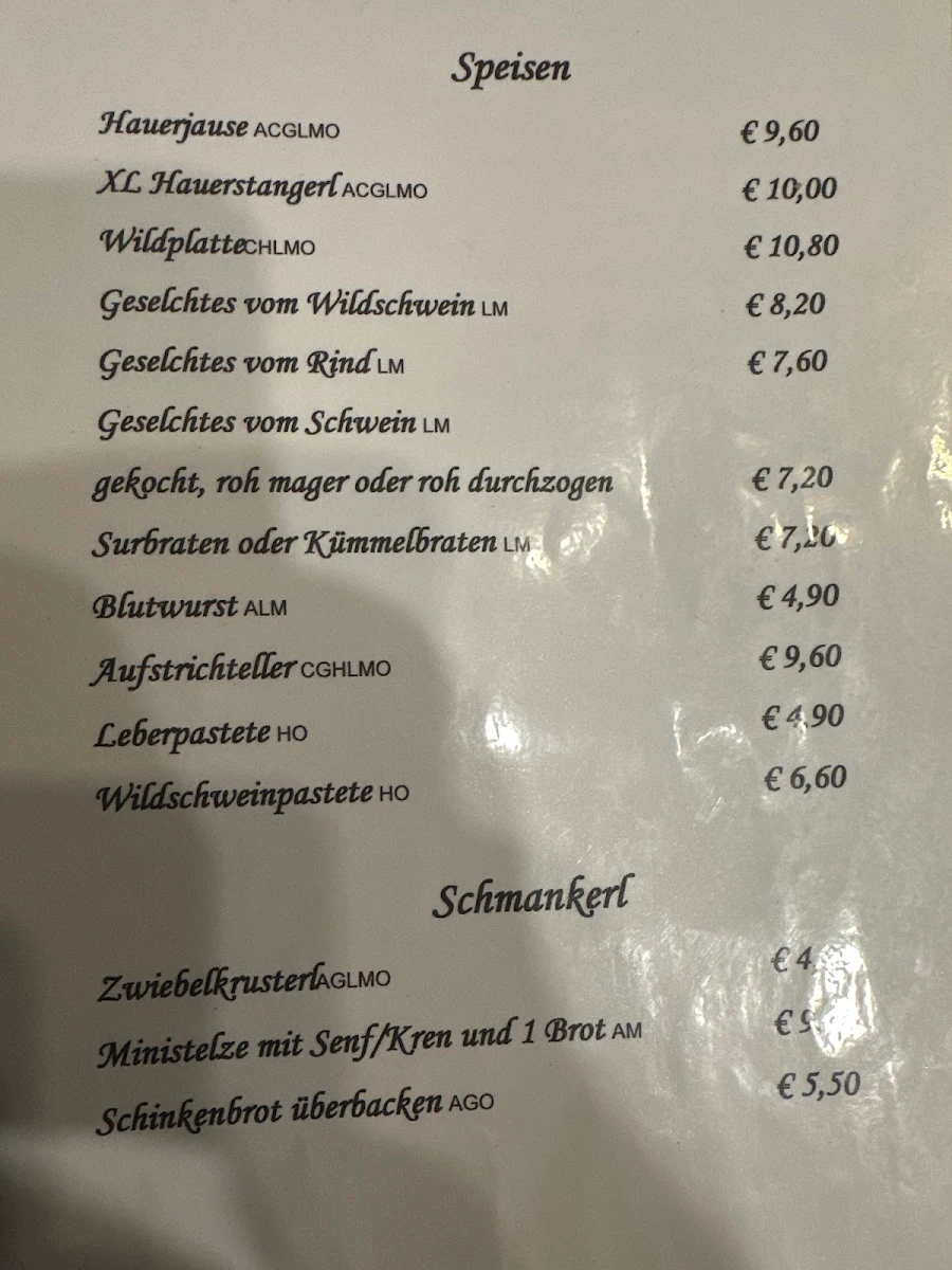 Speisekarte photo 3