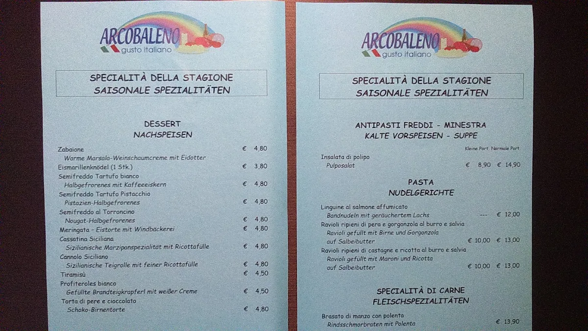 Speisekarte photo 2