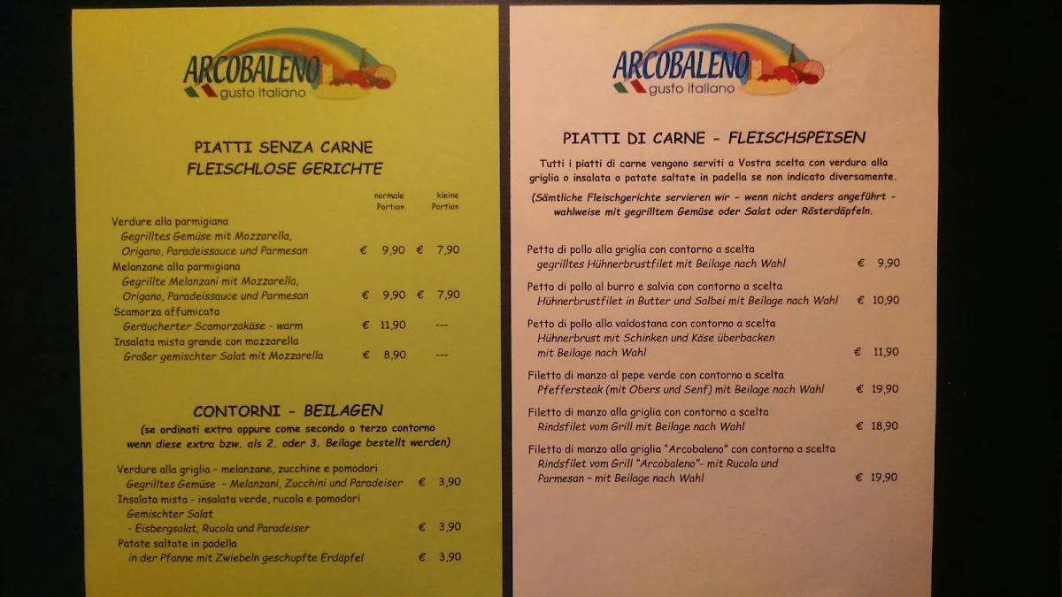 Speisekarte photo 3