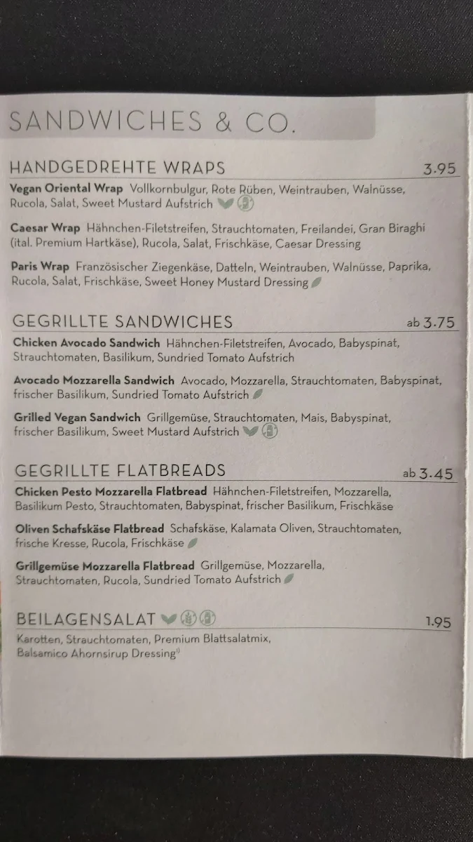 Speisekarte photo 5