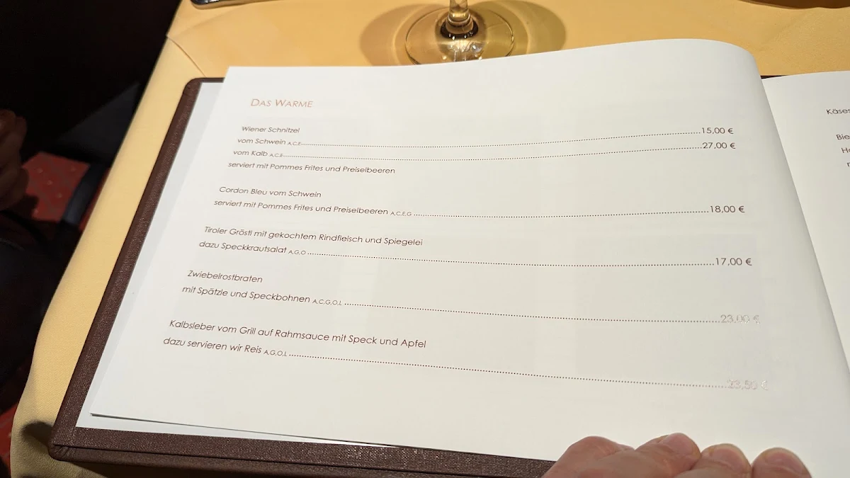Speisekarte photo 8