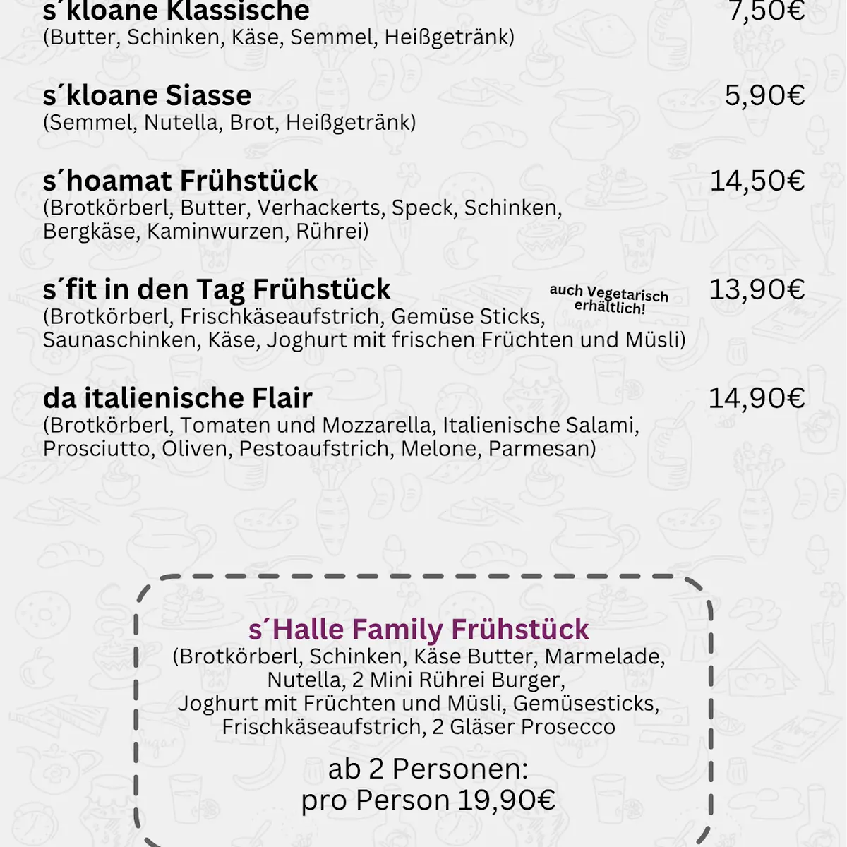 Speisekarte photo 4