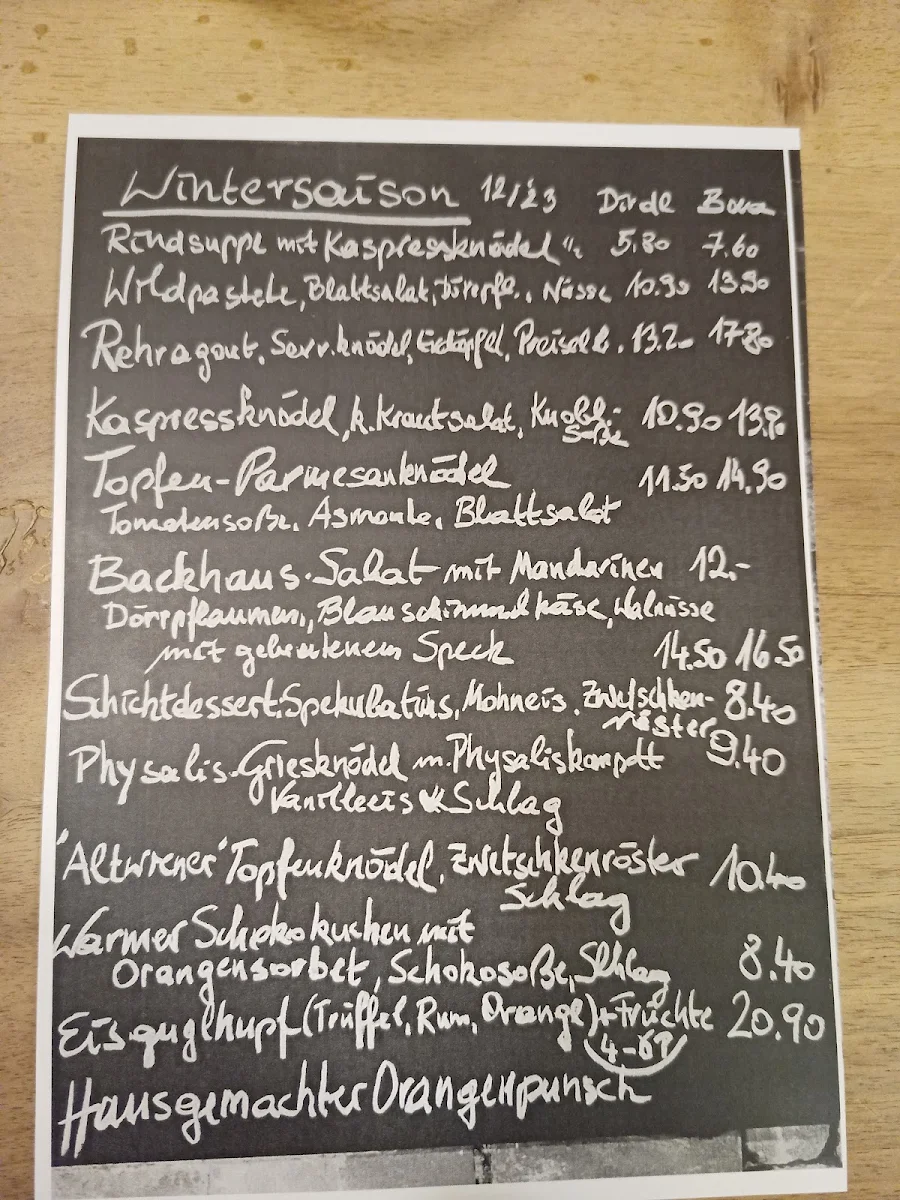 Speisekarte photo 7