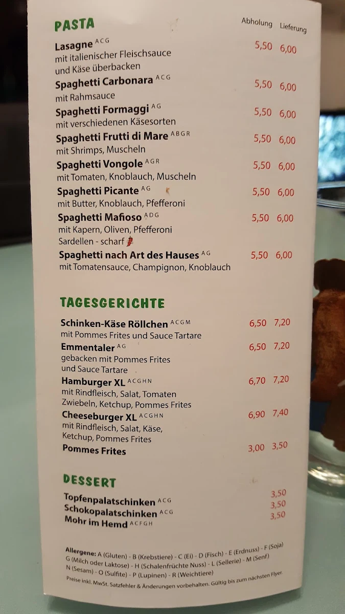 Speisekarte photo 4
