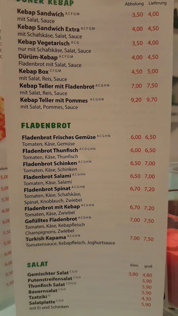 Speisekarte photo 6