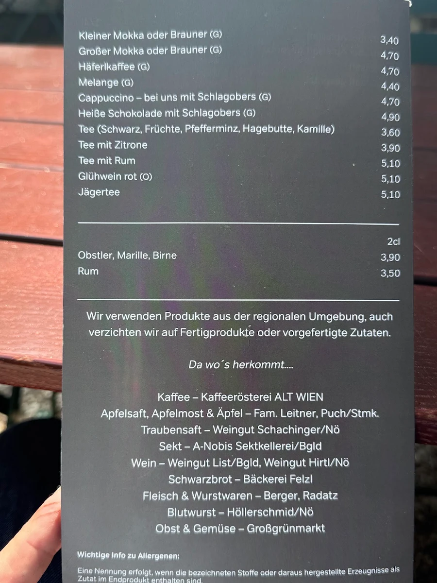 Speisekarte photo 3