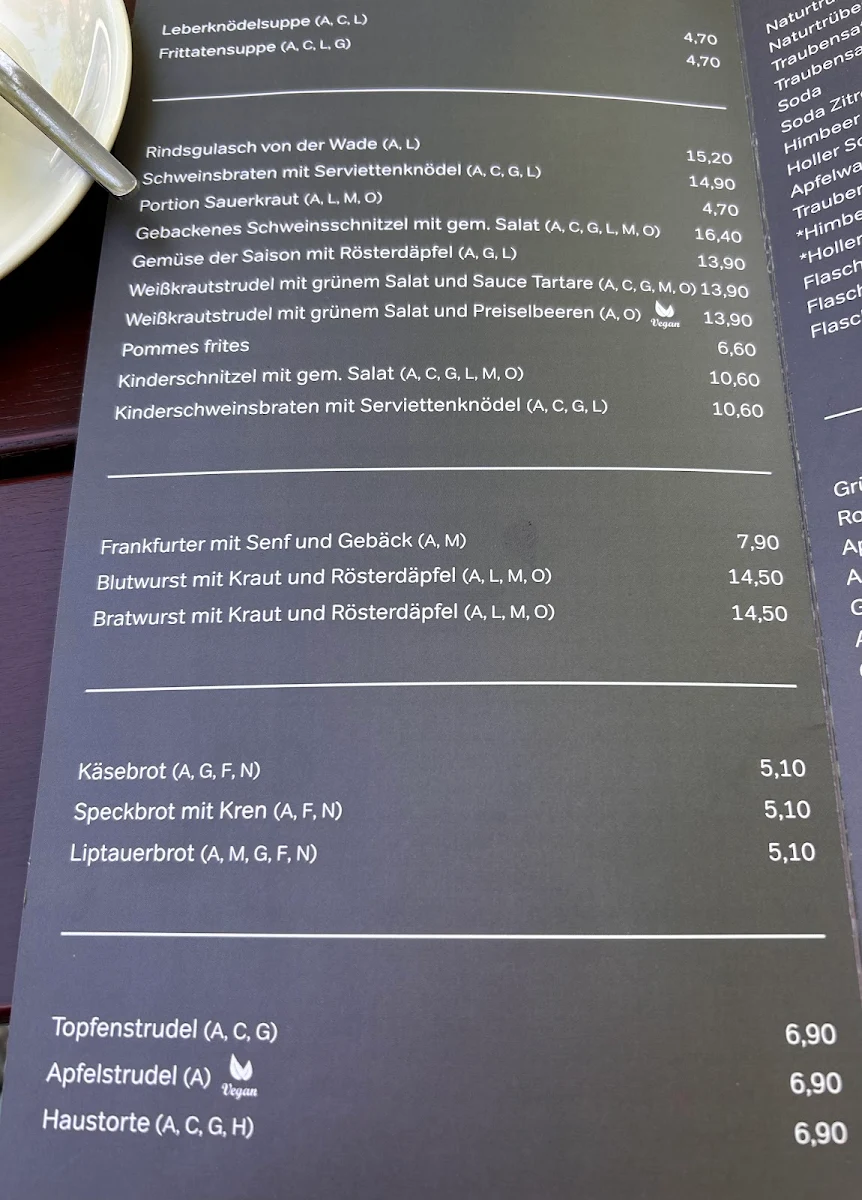 Speisekarte photo 7