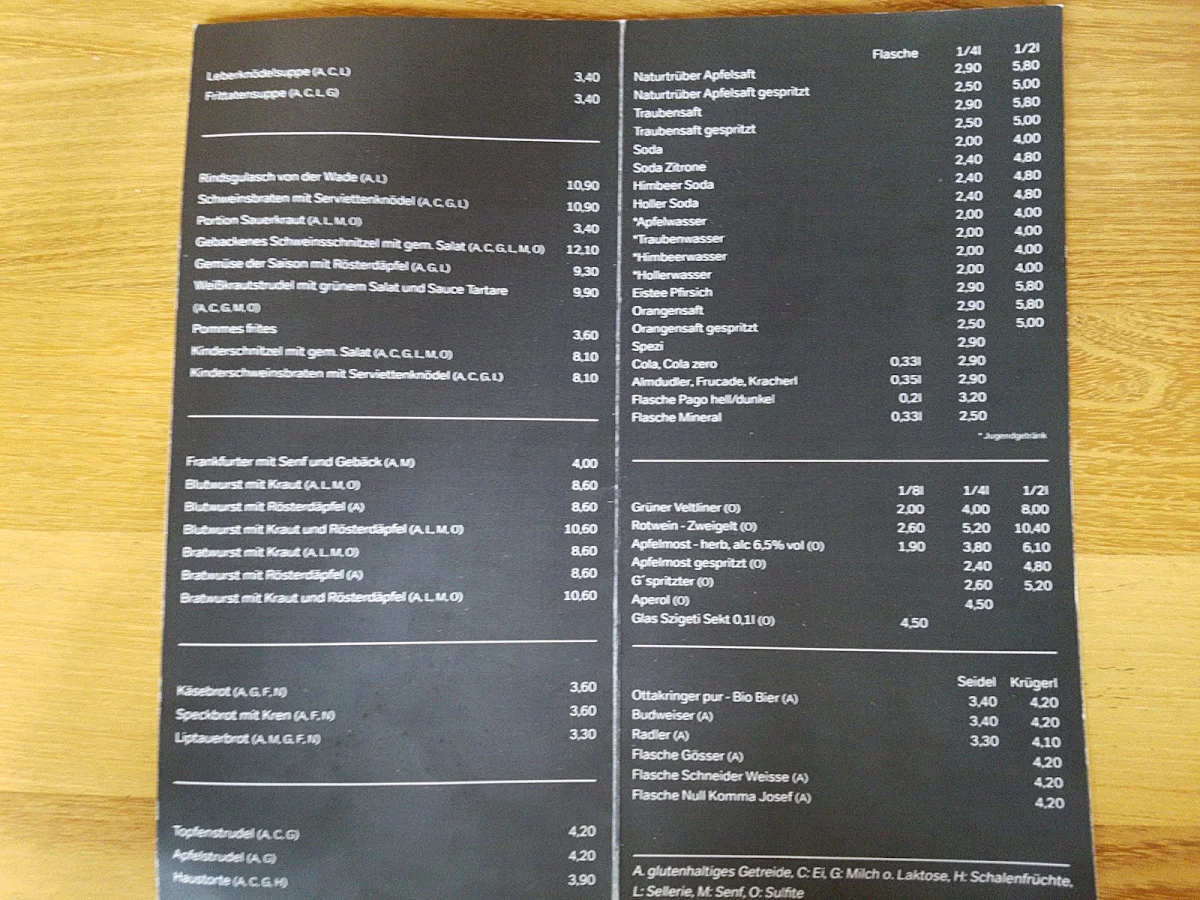 Speisekarte photo 8