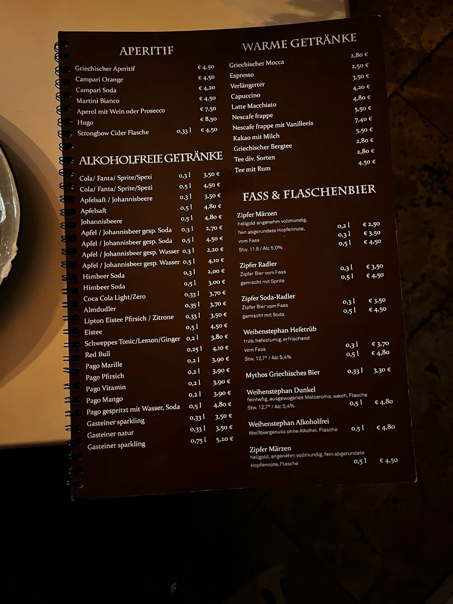 Speisekarte photo 1