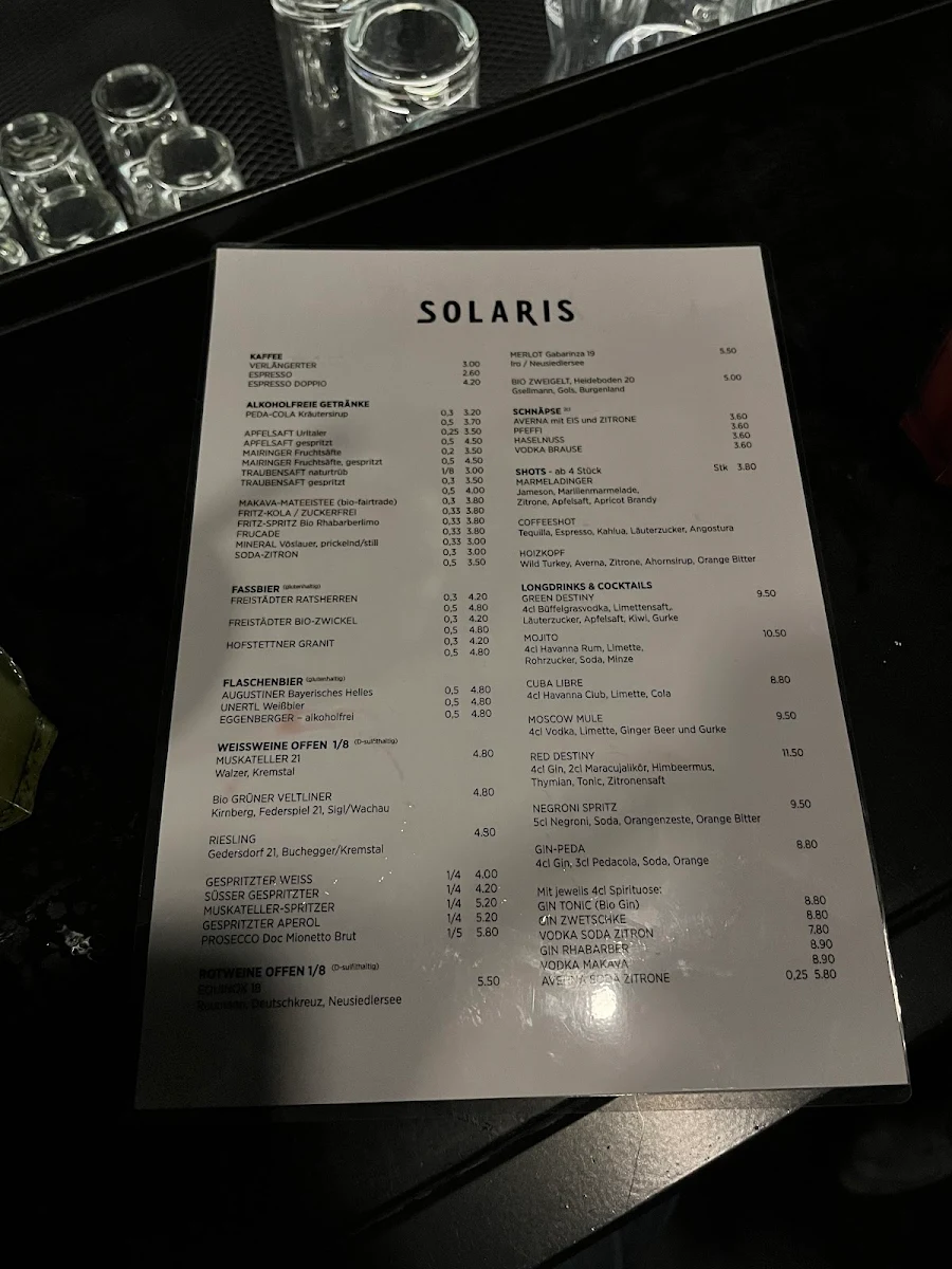 Speisekarte photo 1
