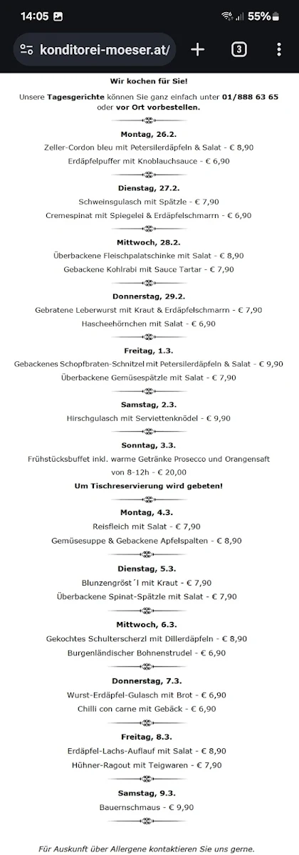 Speisekarte photo 3