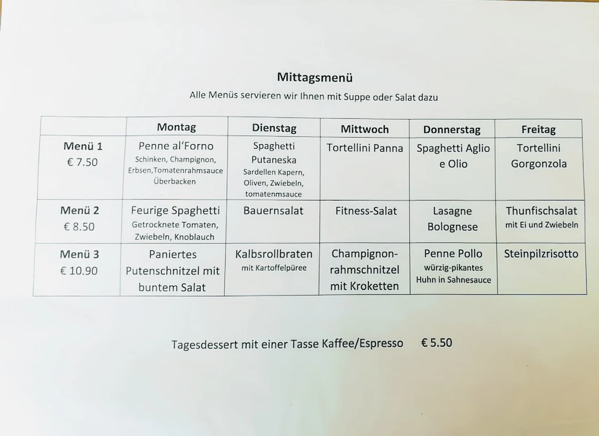 Speisekarte photo 2