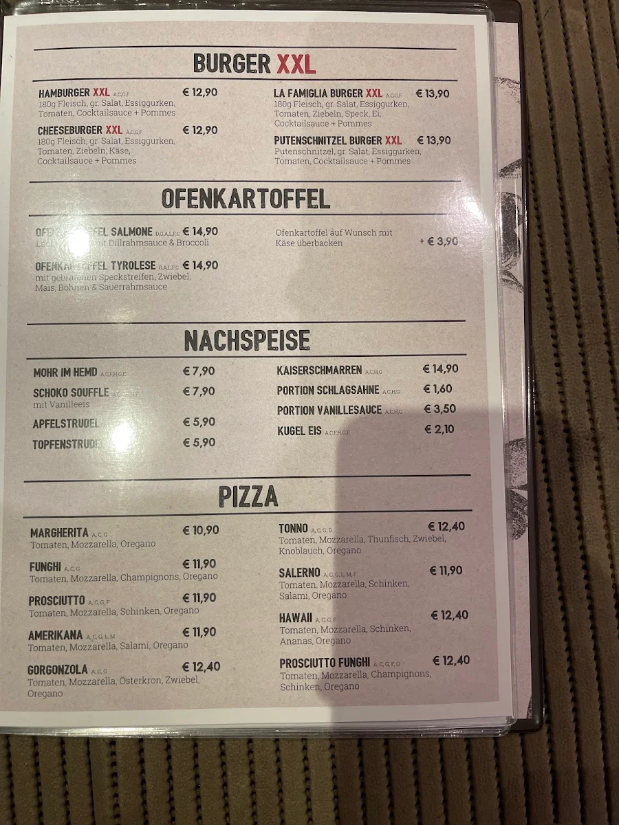 Speisekarte photo 1