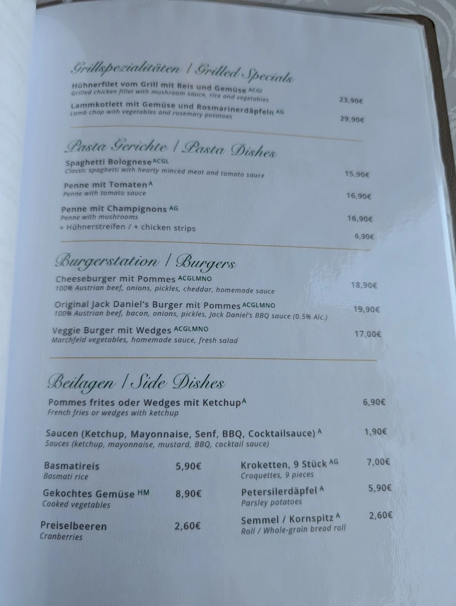 Speisekarte photo 4